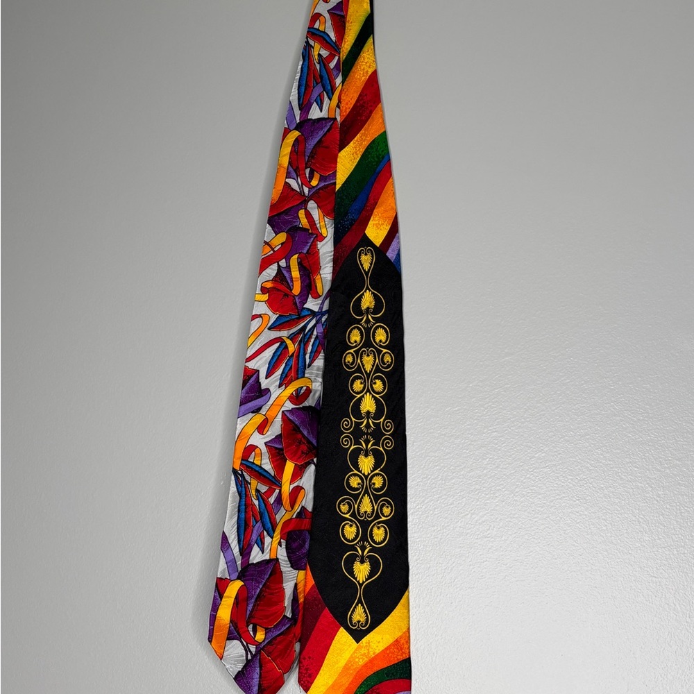 2 Vintage All Silk Made in the USA Rush Limbaugh No Boundaries Collection Ties